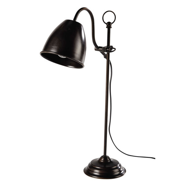 Lampe de bureau en métal H 58 cm CAVAILLON