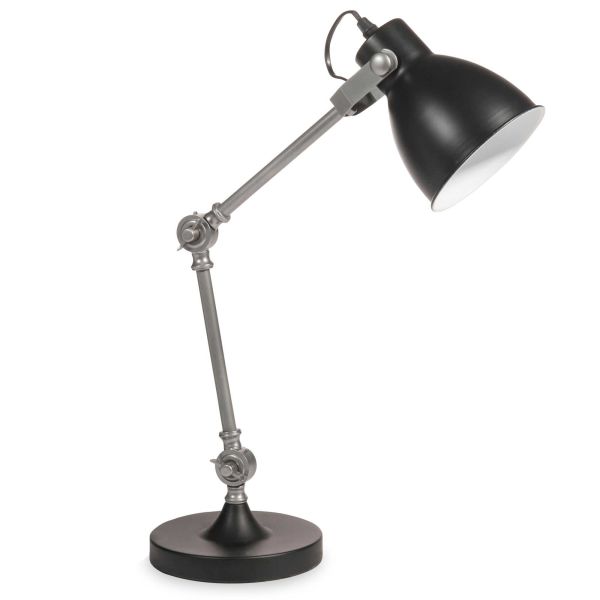 Lampe en métal noir H 53 cm CHARLIZE SLOW