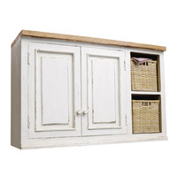 Mueble bajo de cocina blanco de madera de mango An. 40 cm Eleonore