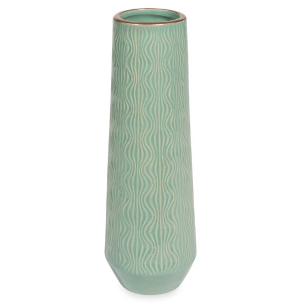 Vase en céramique verte H.30cm ALAO