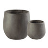 2 Resin Garden Pots