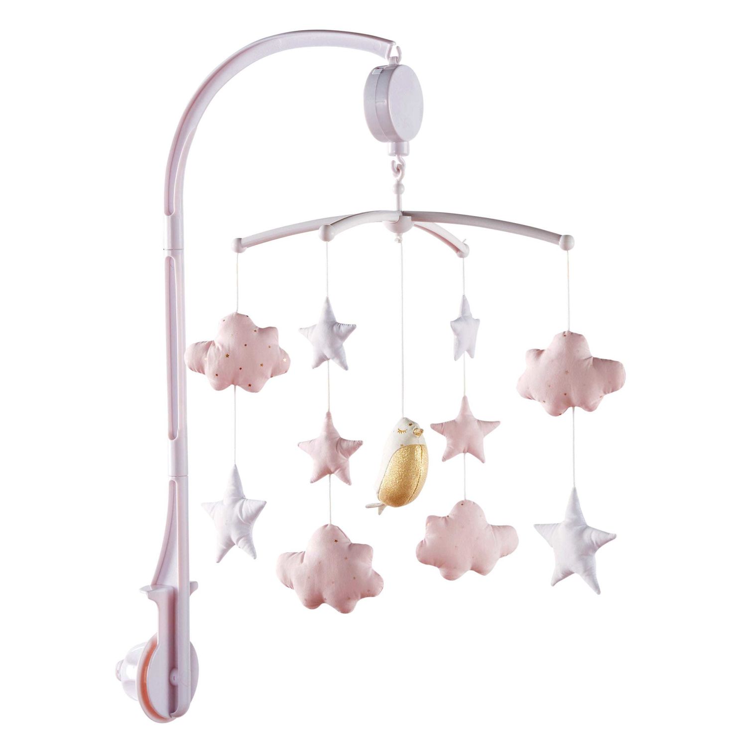 Pink and White Baby Musical Mobile | Maisons du Monde