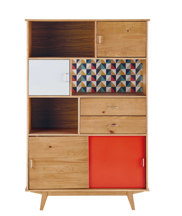 Wohnzimmer Vitrine Vintage