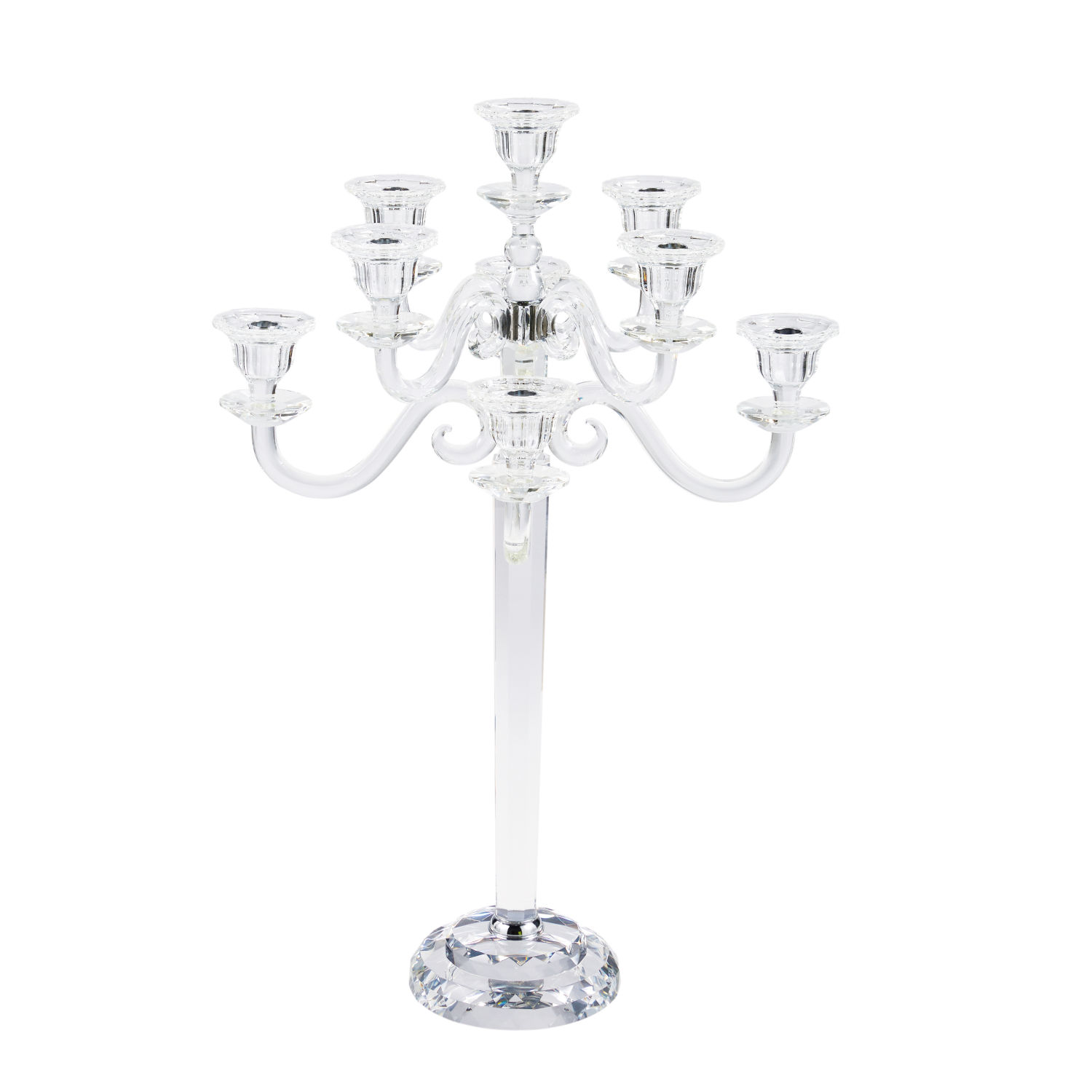 Candelabro de 8 brazos de cristal Maisons du Monde