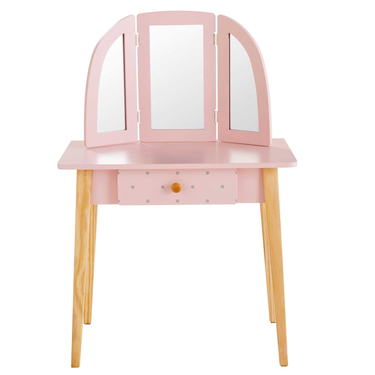 Children's Light Pink 1Drawer Dressing Table Maisons du Monde