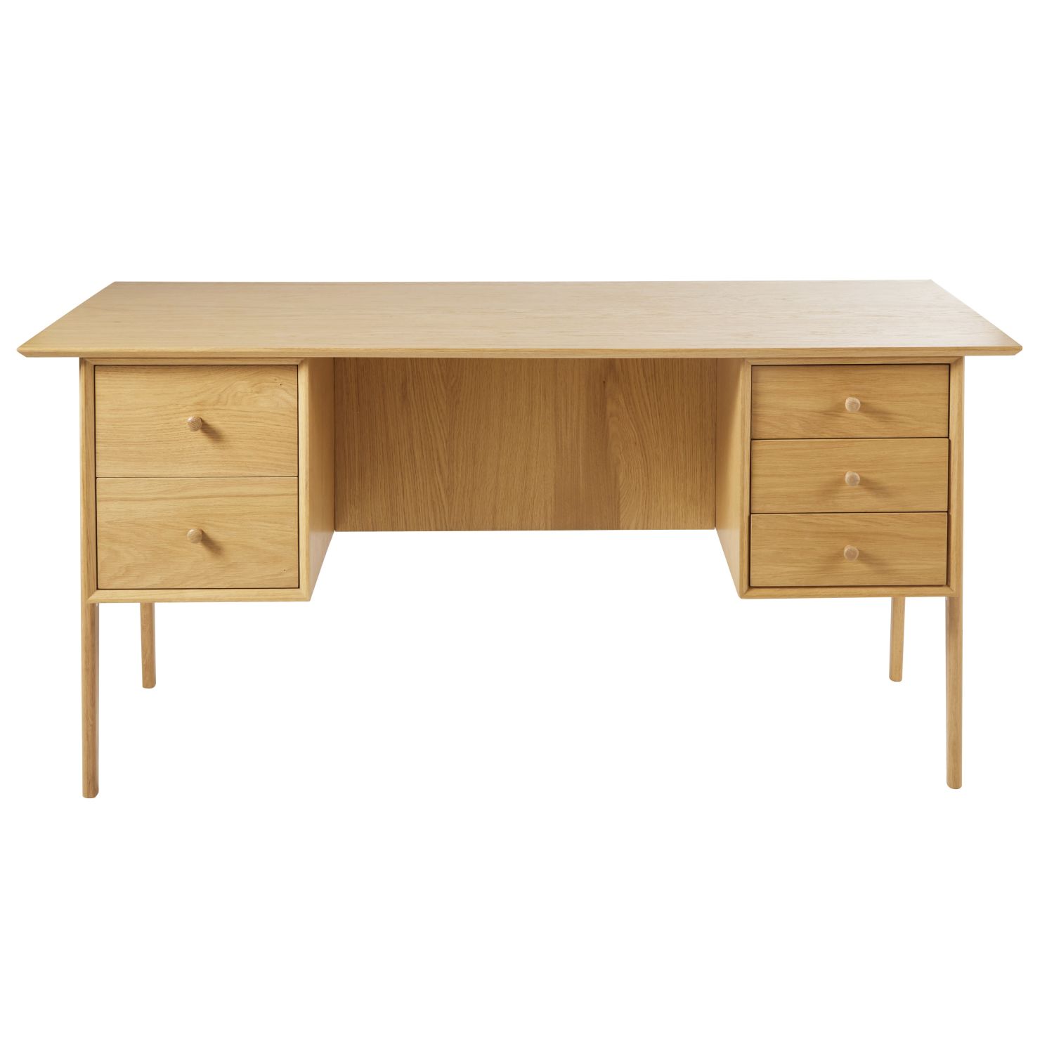 Escritorio vintage con 5 cajones Elwood Maisons du Monde