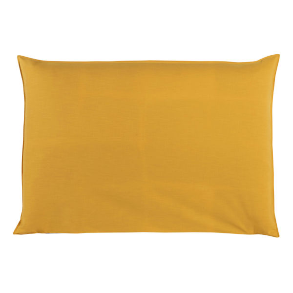 Housse de tête de lit 160 jaune moutarde Soft