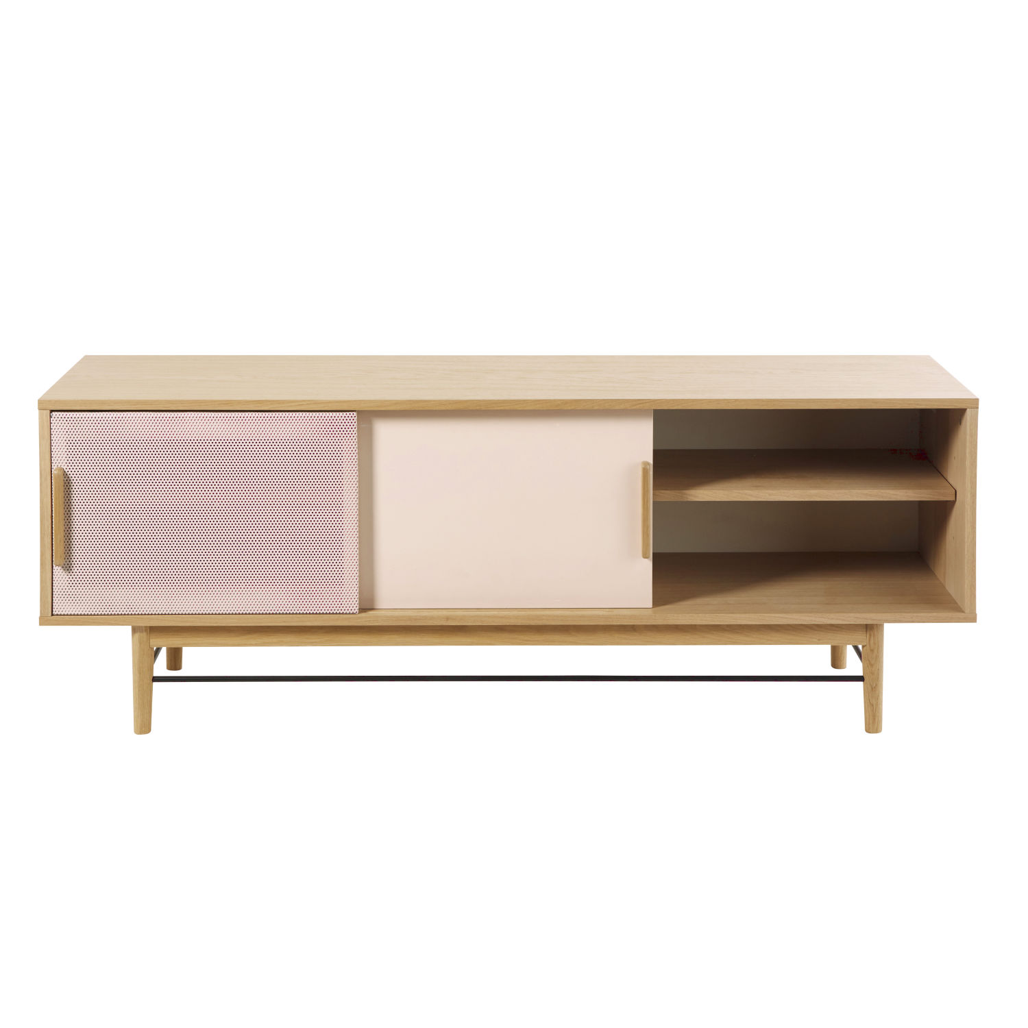 meuble tele bois de rose