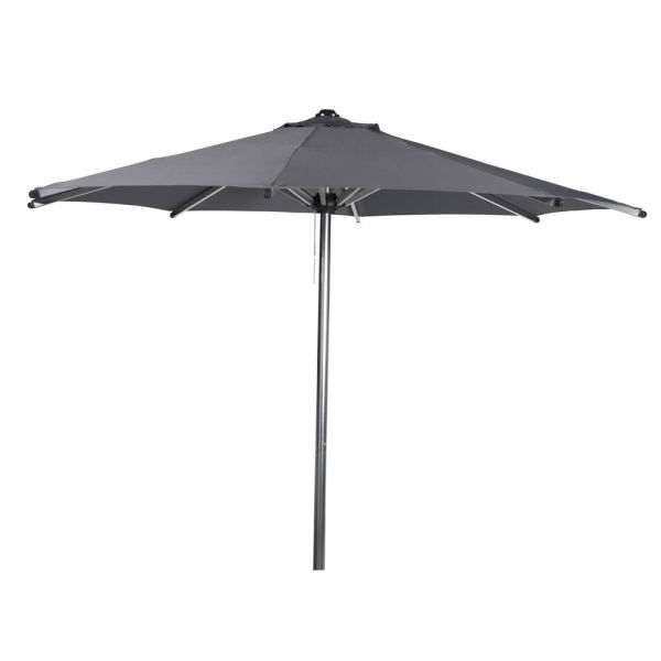 Parasol de jardin gris D 350 cm Marbella
