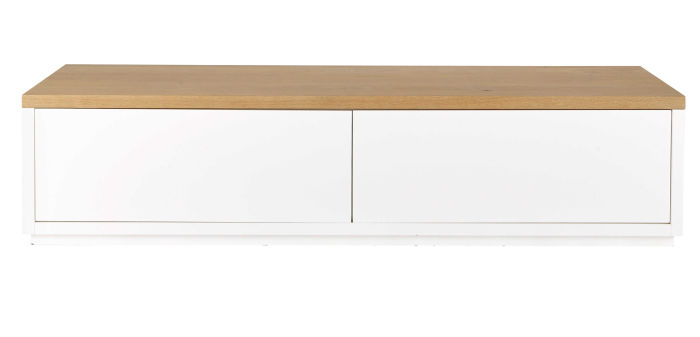 Porta Tv A 2 Ante Bianco 180 Cm