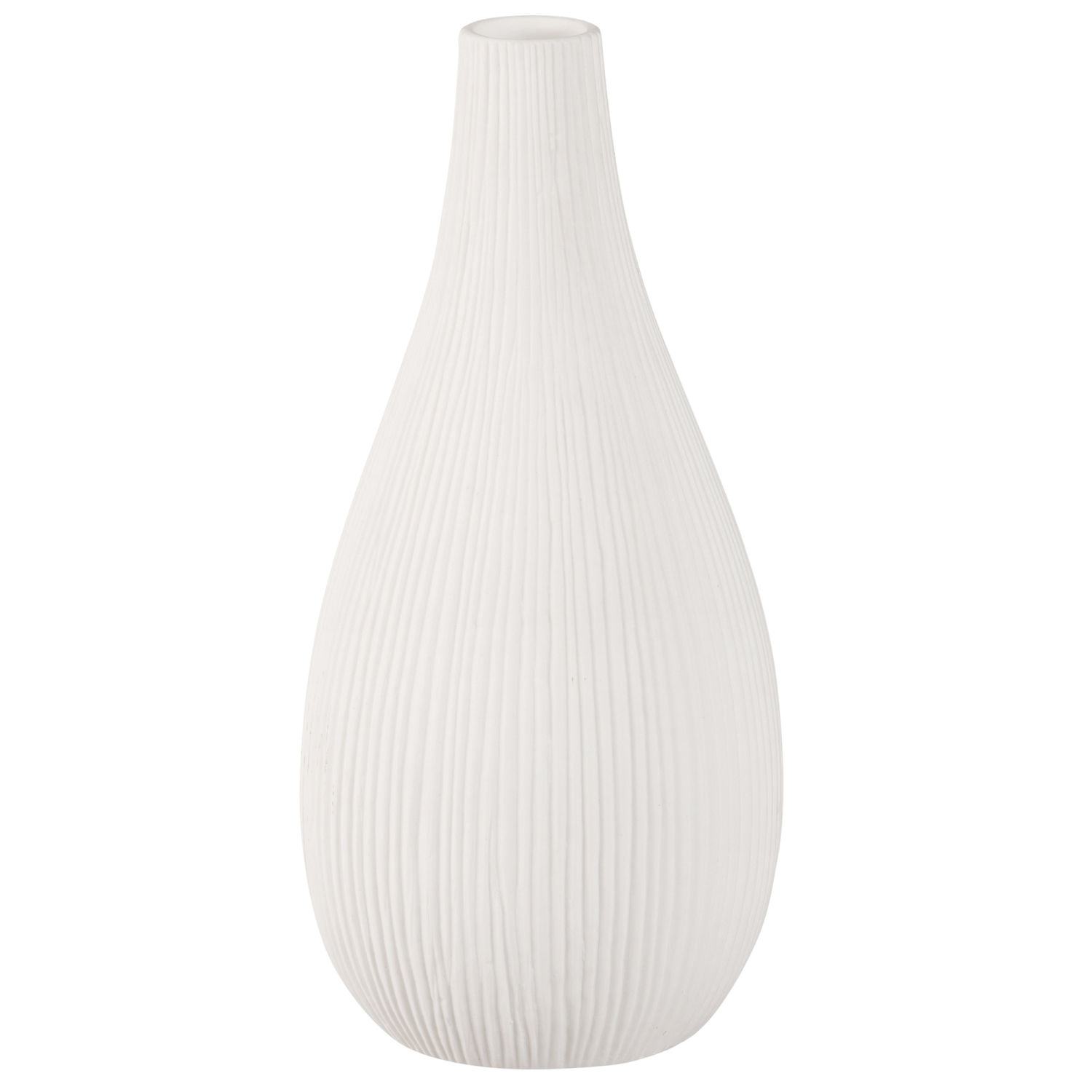 Vase aus weißer Keramik H29 | Maisons du Monde