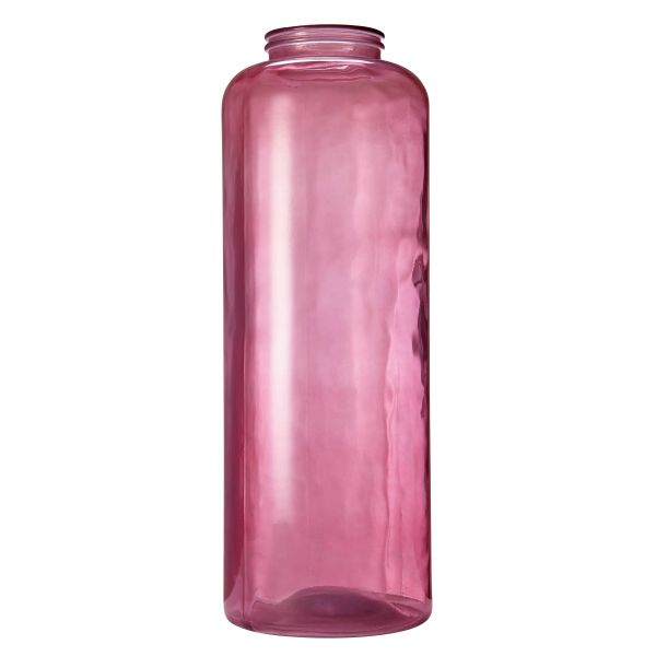 Vase en verre fumé rose H.70cm CAPUCINE