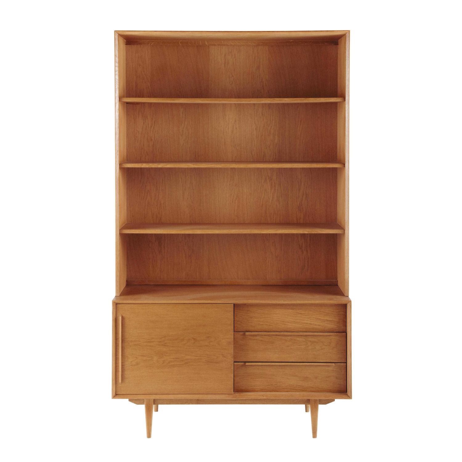 Vintage Bücherregal aus massiver Eiche | Maisons du Monde