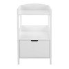 White wooden changing table L 80 cm | Maisons du Monde
