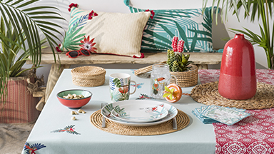 Schrank im Strandkabinen-Look aus Holz, B 60 cm, weiß Océan | Maisons